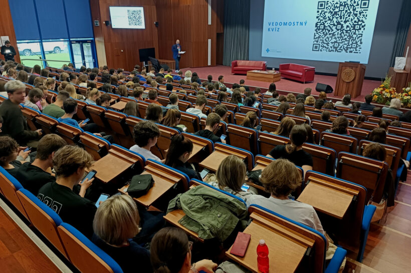 NAJVÄČŠÍ DAR – interaktívne vzdelávacie podujatie pre študentov gymnázií